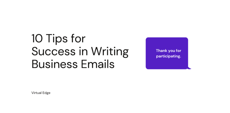 10 Tips for Success in Writing Business Emails