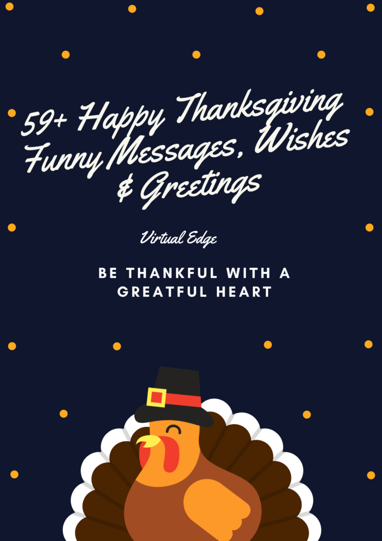 65+ Happy Thanksgiving Funny Messages, Wishes & Greetings