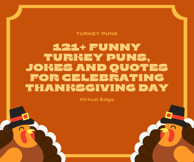 121+ Funny Turkey Puns, Jokes and Quotes for Celebrating Thanksgiving