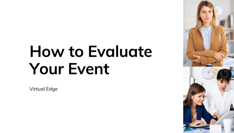 How to Evaluate Your Event