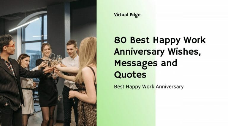 80 Best Happy Work Anniversary Wishes, Messages and Quotes