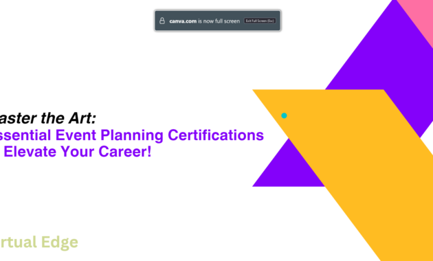 Master the Art: Essential Event Planning Certifications to Elevate Your Career!