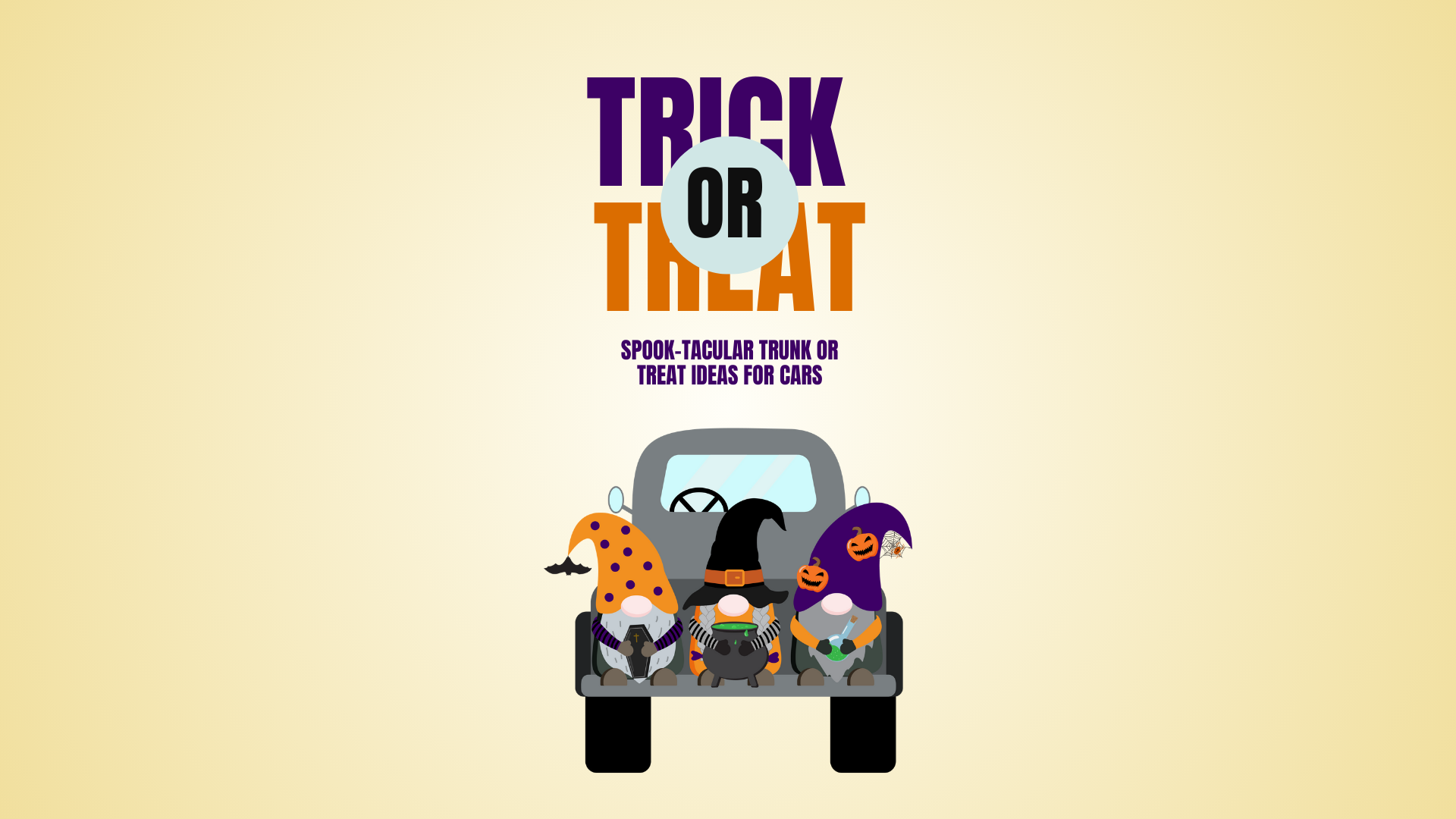 Spook-tacular Trunk or Treat Ideas for Cars